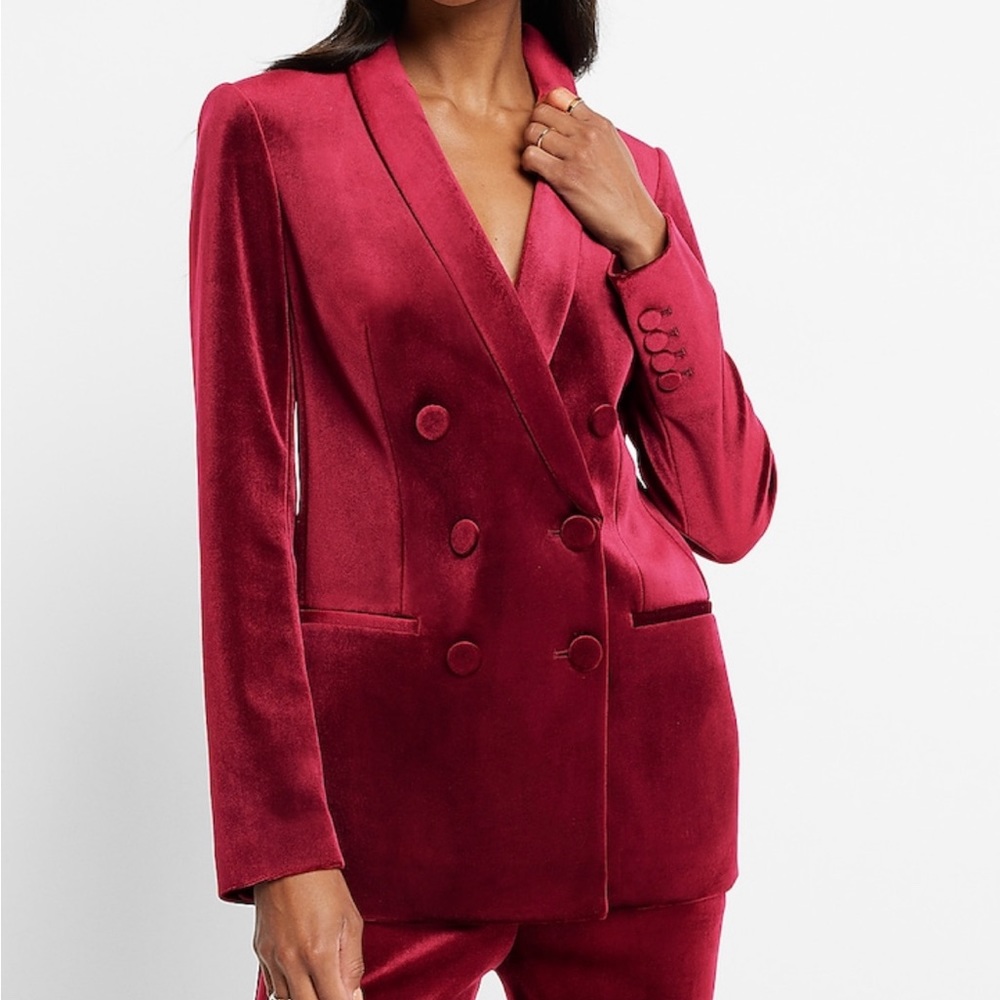 Express Velvet Blazer size XS
